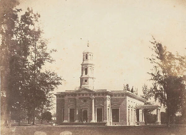 Dum Dum Church, 1850s. Creator: Captain R. B. Hill