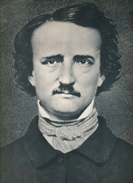 Edgar Allan Poe, c1840, (1939). Artist: Mathew Brady