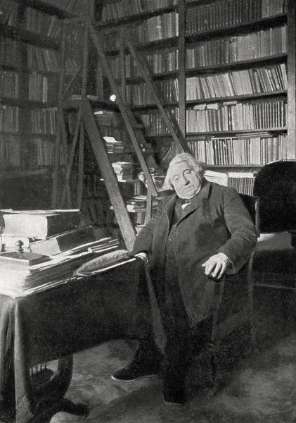 Ernest Renan, French philosopher and writer, 1890