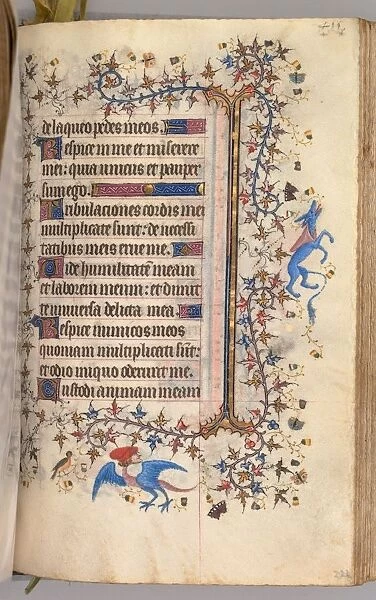 Hours of Charles the Noble, King of Navarre (1361-1425): fol. 222r, Text, c. 1405