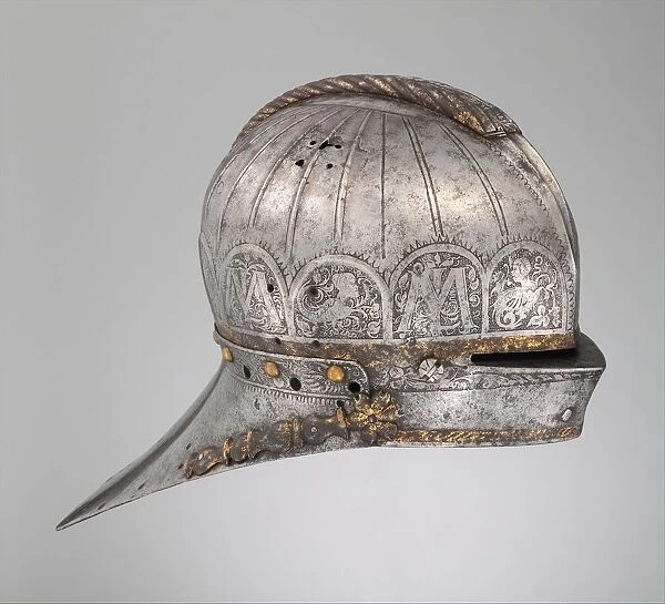 Jousting Sallet (Rennhut) Made for Louis II, King of Hungary and Bohemia, German, c1525