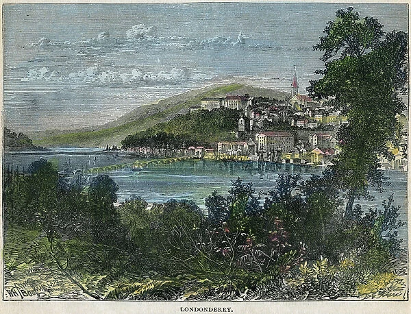 Londonderry, Ulster, Ireland, c1880