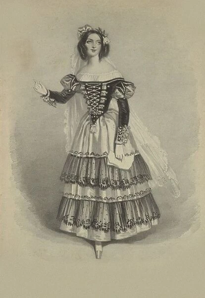Mademoiselle Schieroni as Susanna in Le Nozze di Figaro by Wolfgang Amadeus Mozart