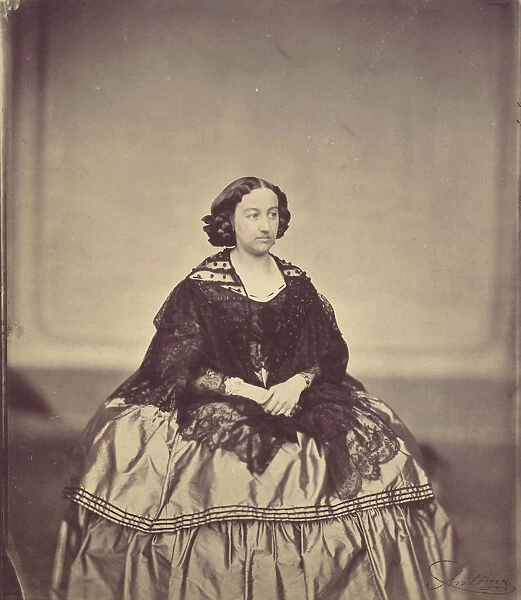 Marie Antoine, geb. Woes, 1850s-60s. Creator: Franz Antoine