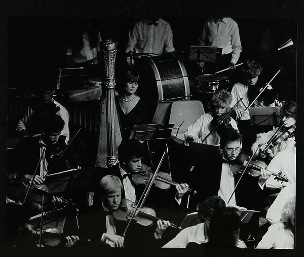 The Mid Herts Youth Orchestra playing at the Forum Theatre, Hatfield, Hertfordshire, July 1986