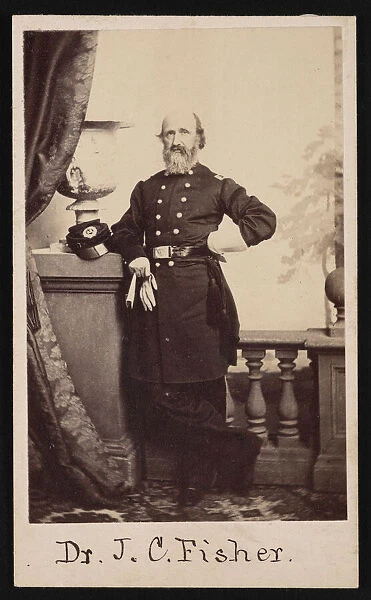 Portrait of Dr. James C. Fisher, 1863. Creator: Broadbent & Co