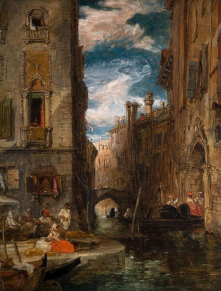 A Recollection of Venice, 1853. Creator: James Holland