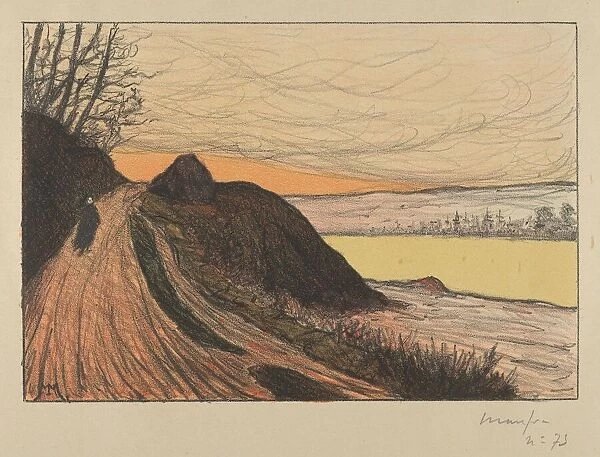 The Road from Gaud (La Route de Gaud), 1893. Creator: Maxime Emile Louis Maufra