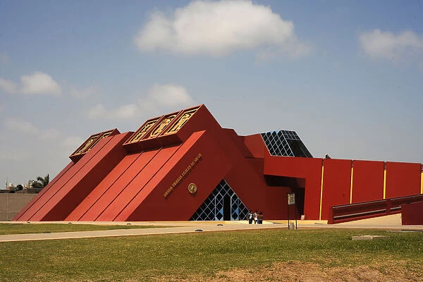 The Royal Tombs of Sipan Museum, Chiclayo, Lambayeque, Peru, 2015. Creator: Luis Rosendo