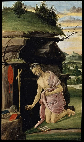 Saint Jerome, between 1498 and 1505. Artist: Sandro Botticelli