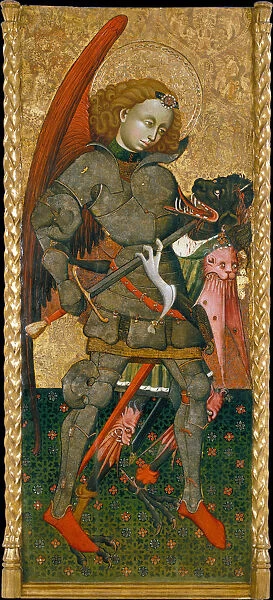 Saint Michael the Archangel, c. 1440. Artist: Blasco de Granen (?-1459)