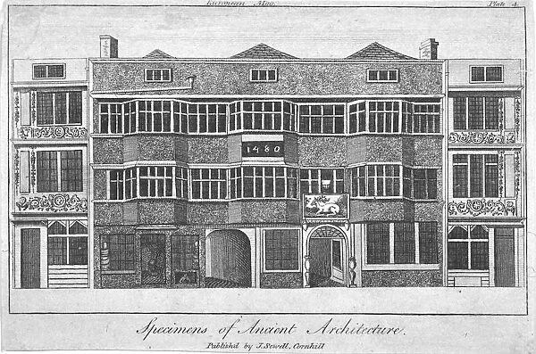 The White Hart Inn at no 119 White Hart Court, Bishopsgate, City of London, 1785