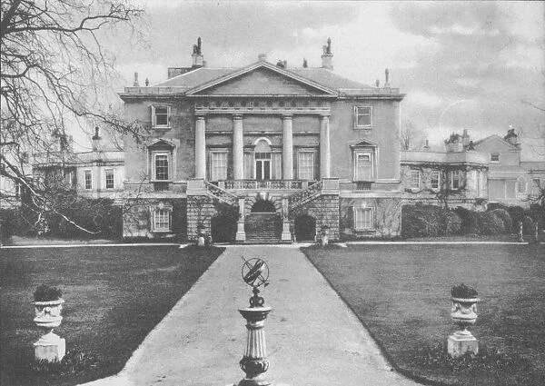 White Lodge, the home of Queen Mary before her marriage, and the birthplace of Edward VIII, 1936