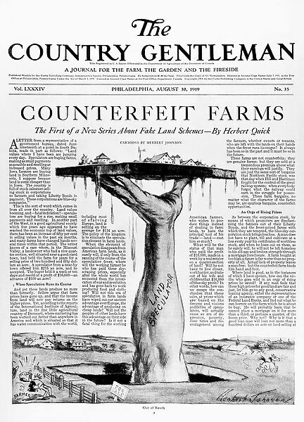 Advertisement In Country Gentleman Agricultural Magazine From The Early 20th Century