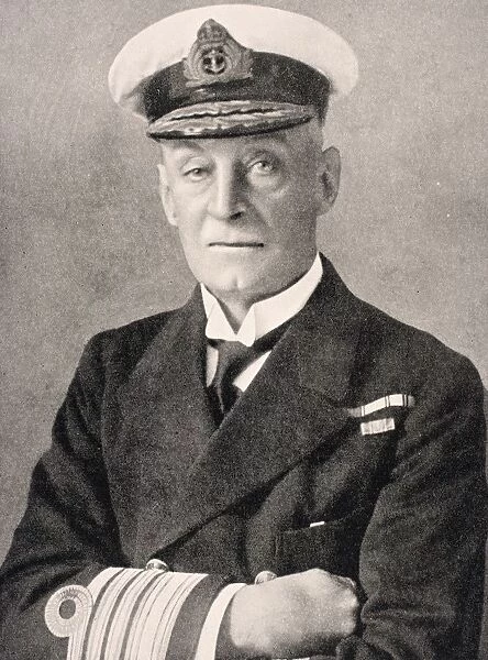 Admiral Sir Henry Bradwardine Jackson 1855 To 1929 First Sea Lord Of The Admiralty From The War Illustrated Album Deluxe Published London 1916