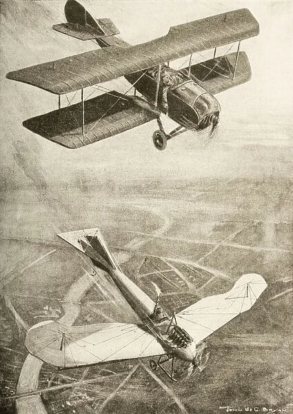 Aerial Duel On The Western Front