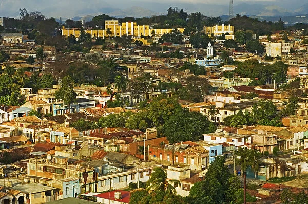 Aerial View Of Santiago De Cuba, Cuba