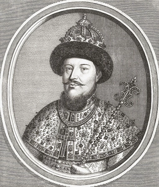 Aleksey Mikhailovich aka Alexis of Russia, 1629 - 1676. Russian Tsar