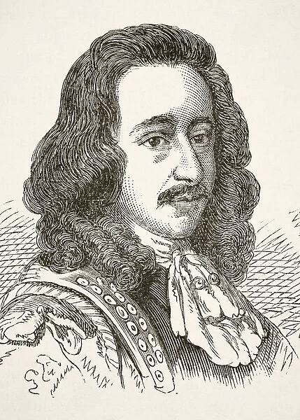 Algernon Sidney 1622 To 1683, English Whig Politician From The National And Domestic History Of England By William Aubrey Published London Circa 1890