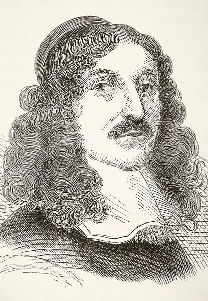 Andrew Marvell 1621To 1678, English Metaphysical Poet. From The National And Domestic History Of England By William Aubrey Published London Circa 1890