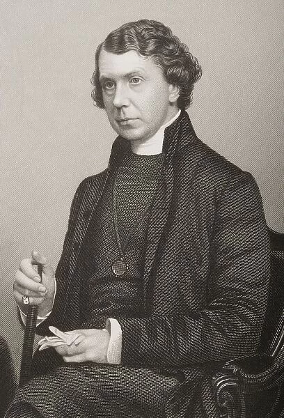 Archibald Campbell Tait, 1811-1882. Anglican Divine, Archbishop Of Canterbury. Engraved By D. J. Pound From A Photograph By Mayall. From The Book The Drawing-Room Of Eminent Personages Volume 1. Published In London 1860