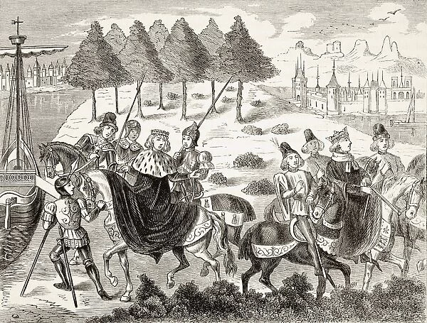 The Arrest Of The Duke Of Gloucester 1397 From The National And Domestic History Of England By William Aubrey Published London Circa 1890