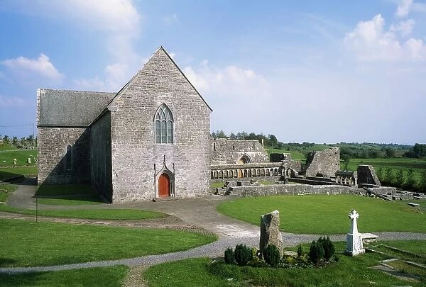 Ballintubber Abbey, Co Mayo, Ireland; Mass Has Been Said In The Abbey Continually Since 1216