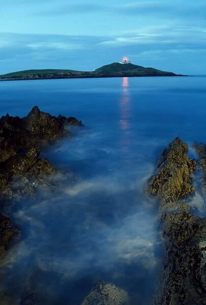 Ballycotton, County Cork, Ireland; Lighthouse Beacon