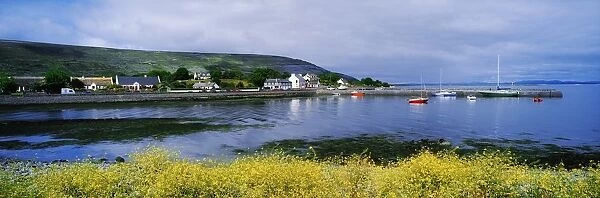 Ballyvaughan, Co Clare, Ireland; Small Harbour Village Located On The South Shores Of Galway Bay