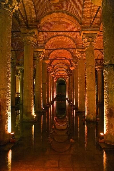 Basilica Cistern, Istanbul, Turkey; Ancient Underground Cistern