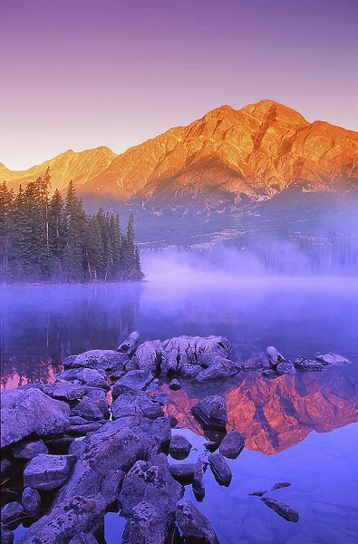 A Beautiful Lake, Jasper, Alberta, Canada
