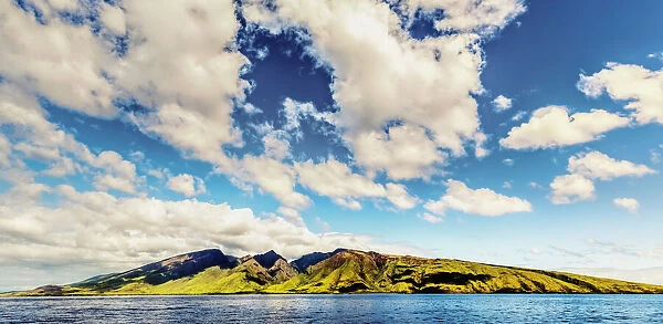 Beautiful scenery of the island of Maui in Hawaii