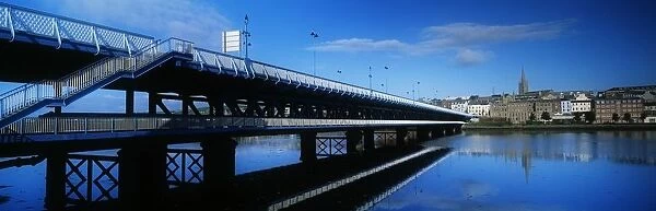 Bridge Across A River, Double-Decker Bridge, Craigavon, River Foyle, Derry City, Northern Ireland