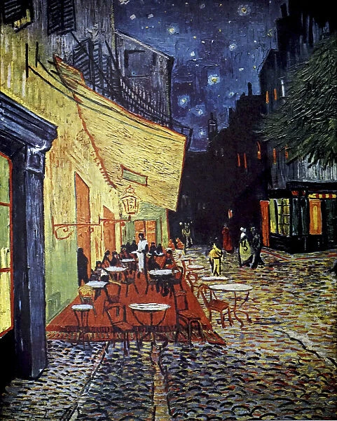 Cafe Terrace at Night, by Vincent Van Gogh