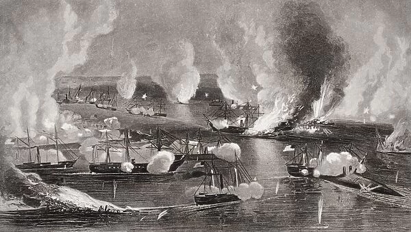 Capture Of Forts Jackson And St Phillip Louisiana 1862