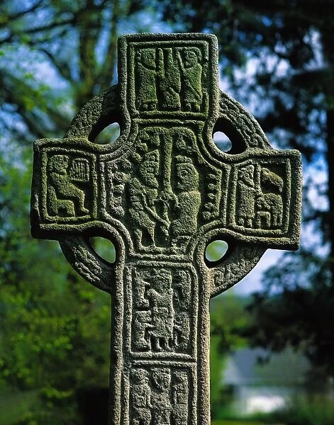 Castledermot, Co Kildare, Ireland; North Cross High Cross