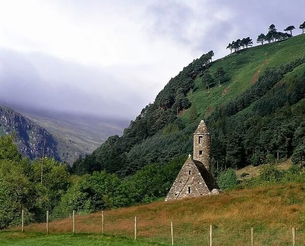 Chapel Of Saint Kevin At Glendalough, Glendalough, Co Wicklow, Ireland