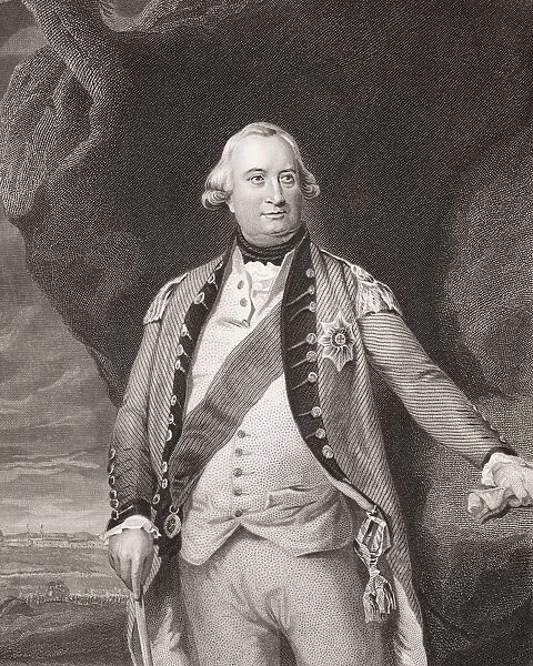 Charles Cornwallis 1738 - 1805. 1St Marquis And 2Nd Earl Cornwallis. British General And Statesman. From The Book Gallery Of Historical Portraits Published C. 1880