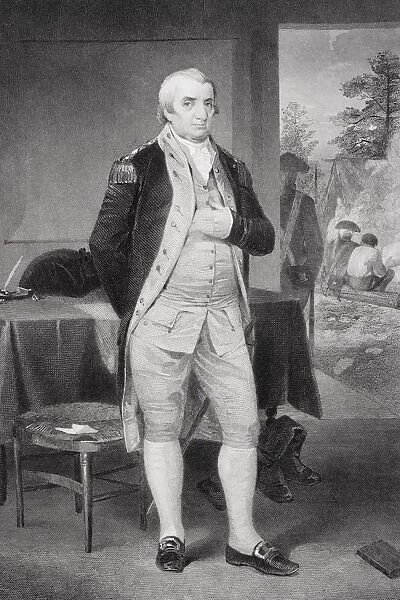 Charles Coteworth Pinckney 1746-1825. American Soldier, Statesman And Diplomat. Aide To George Washington During American Revolution. From Painting By Alonzo Chappel