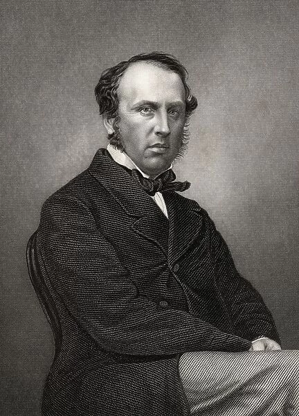 Charles John Canning 1St Earl Canning Lord Viscount Canning 1812 To 1862 English Statesman And Governor General Of India Engraved By D J Pound From A Photograph By Mayall From The History Of The Indian Mutiny Published 1858