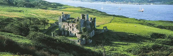 Clifden Castle, Connemara, Co Galway, Ireland; 19Th Century Gothic Revival Style Castle Built By John D arcy