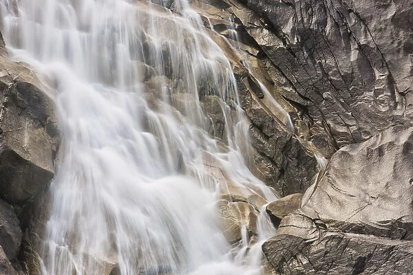 Close-Up Of Shannon Falls; British Columbia Canada