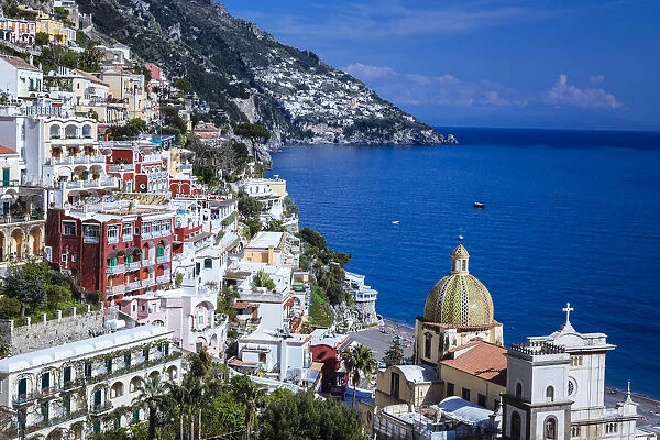 Colourful Amalfi Coast, Positano, Italy