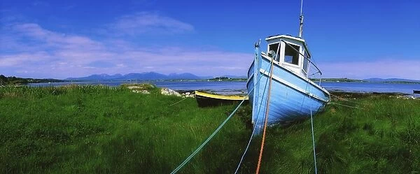 Connemara, Co Galway, Ireland; Fishing Boat