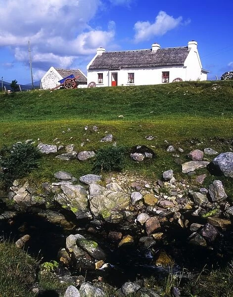 Cottage On Achill Island, County Mayo, Republic Of Ireland