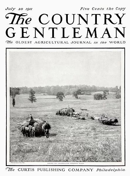 Cover Of Country Gentleman Agricultural Magazine From The Early 20th Century