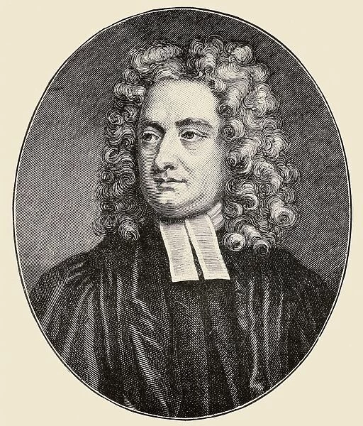 Dean Swift, Also Jonathon Swift, Pseudonym Isaac Bickerstaff, 1667-1745. Anglo-Irish Author