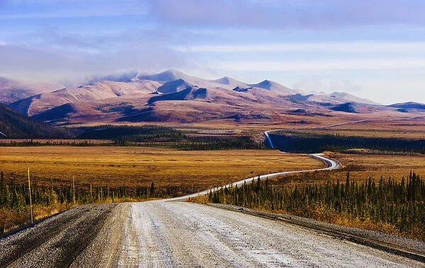 Dempster Highway And Richardson Mountains, Yukon