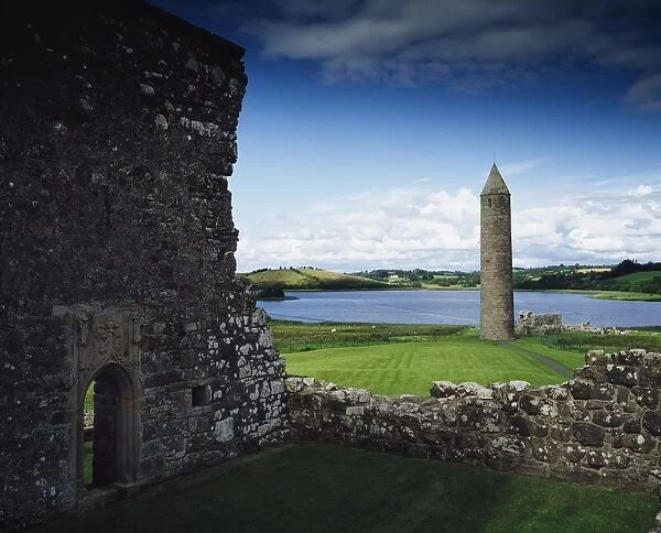 Devenish Monastic Site, Lough Erne, Co Fermanagh, Ireland; Medieval Monastic Site