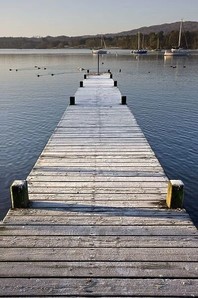 A Dock In The Lake, Cumbria, England